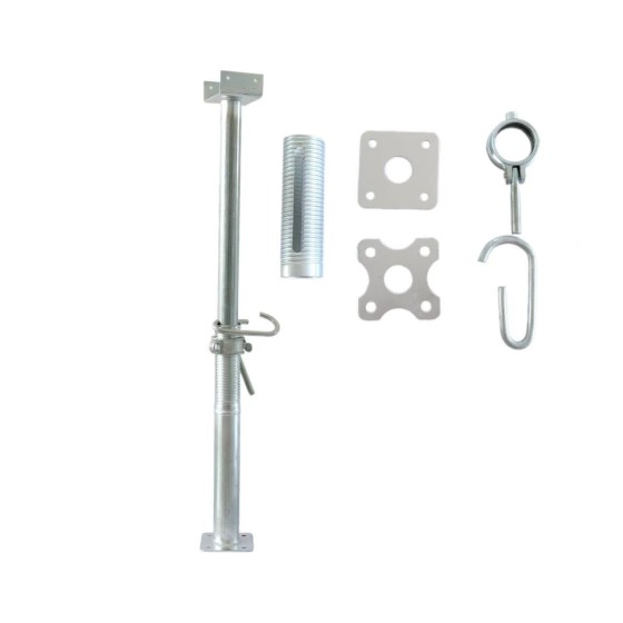 48/60 Galvanized Adjustable Steel Support